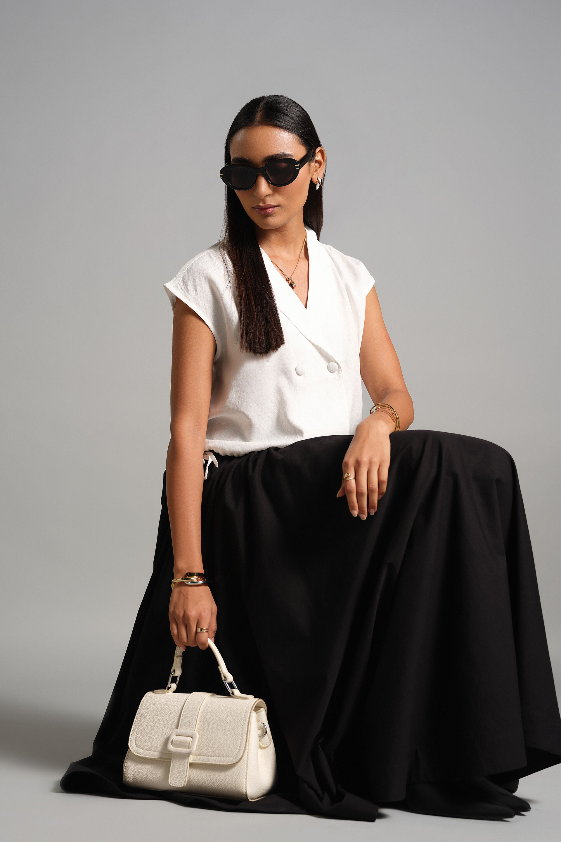 Lenore Top, White, image 3